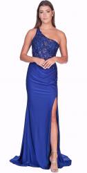 Adalynn One Shoulder Gown